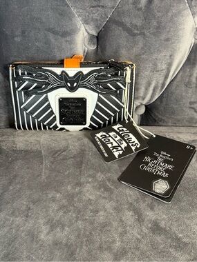Loungefly Nightmare Before Christmas Jack Skellington Glow in the Dark wallet